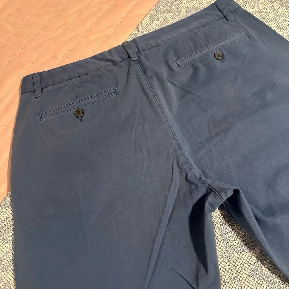 TAYLRD Men’s Navy Tech Chinos Sz 36x30